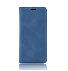 Husa Huawei P40 Lite Lemontti Leather Case Magnetic Dark Blue