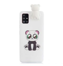 Husa Samsung Galaxy A51 4G Lemontti Cartoon Bracket Panda
