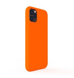 Husa iPhone 11 Pro Lemontti Liquid Silicon Orange