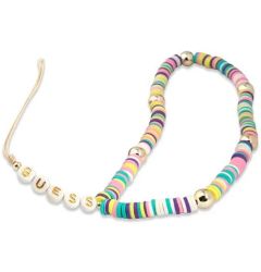 Guess Snur / Pandantiv telefon Heishi Beads Multicolor