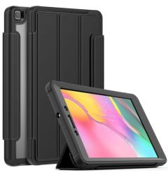 Husa Tableta Samsung Galaxy Tab A 2019 8 inch Lemontti Flip Smart Leather Case Black