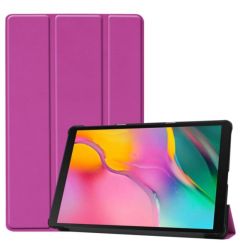 Husa Tableta Samsung Galaxy Tab A 2019 10.1 inch Lemontti Custer Texture Leather Case Purple
