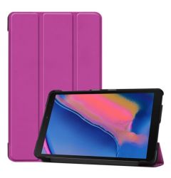 Husa Tableta Samsung Galaxy Tab A 2019 8 inch Lemontti Custer Texture Leather Case Purple