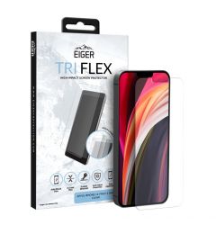 Folie iPhone 12 / 12 Pro Eiger Clear Tri Flex