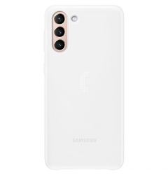 Husa Originala Samsung Galaxy S21 Plus Smart LED Cover White