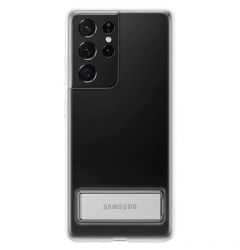 Husa Originala Samsung Galaxy S21 Ultra Clear Standing Cover Transparent