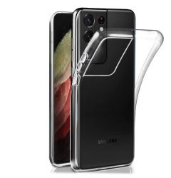 Husa Samsung Galaxy S21 Ultra Lemontti Silicon Transparent