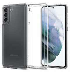 Husa Samsung Galaxy S21 Spigen Ultra Hybrid Crystal Clear