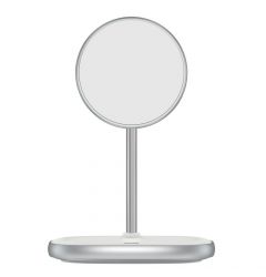 Incarcator Baseus Swan Desktop Magnetic Wireless pentru 12 iPhone White