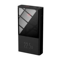 Power Bank Baseus Super Mini Digital Display Dual Port Quick Charge 3.0, 10.000 mAh Black