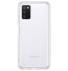 Husa Originala Samsung Galaxy A03s Soft Clear Cover Transparent