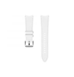Curea Originala Galaxy Watch 4 Classic 46mm (M/L) Samsung Hybrid Leather Band White