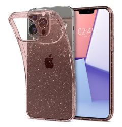 Husa iPhone 13 Pro Max Spigen Liquid Crystal Glitter Pink