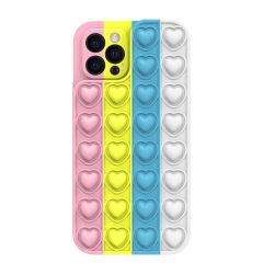 Husa iPhone 7/8/SE2020/SE2022 Lemontti Heart Pop it Multicolor 2