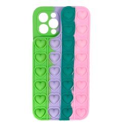Husa iPhone 11 Pro Lemontti Heart Pop it Multicolor 5