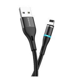 Cablu Borofone BU16 Skill USB la Lightning, 1.2m Negru