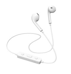 Casti In-Ear Borofone BE22 Free Run, Bluetooth, Alb