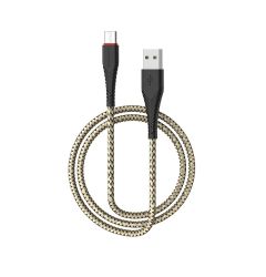 Cablu Borofone BX25 Powerful USB la Type-C, 1m, Negru