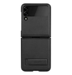 Husa Samsung Galaxy Z Flip 3 Nillkin Qin Leather Black