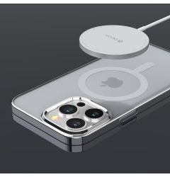 Husa iPhone 14 Pro Devia Glimmer Series Magnetic Silver