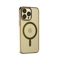 Husa iPhone 14 Plus Devia Glimmer Series Magnetic Gold