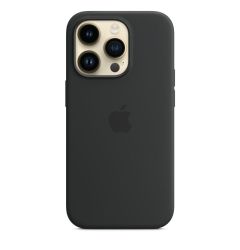Husa Originala iPhone 14 Pro Apple Silicon, MagSafe, Midnight