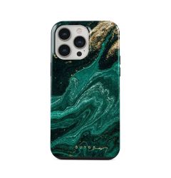 Husa iPhone 14 Pro Burga Dual Layer Emerald Pool