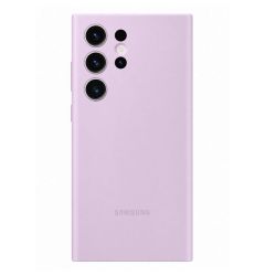 Husa Originala Samsung Galaxy S23 Ultra Silicone Cover Lavender