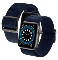 Curea Apple Watch 42mm / 44mm / 45mm / 49mm Spigen Fit Lite, Albastru