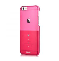 Carcasa iPhone 6/6S Devia Crystal Unique Rose Pink (Cristale Swarovski®)