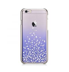 Carcasa iPhone 6/6S Comma Unique Polka Blue (Cristale Swarovski®, electroplacat)
