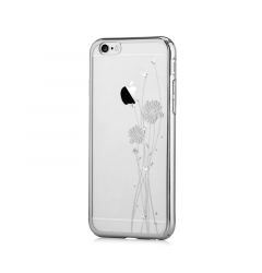 Carcasa iPhone 6/6S Comma Crystal Ballet Silver (Cristale Swarovski, electroplacat, protectie 360 gr