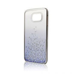 Carcasa Samsung Galaxy S6 G920 Comma Unique Polka Silver (Cristale Swarovski®, electroplacat)