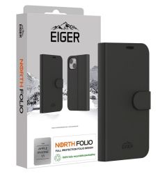Eiger Husa North Folio Case iPhone 15 Negru