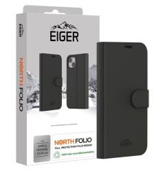 Eiger Husa North Folio Case iPhone 15 Plus Negru