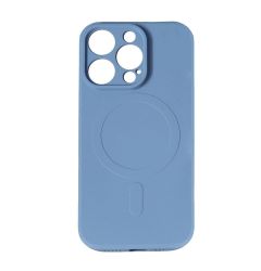 Lemontti Husa Silicon iPhone 15 Pro MagSafe Albastru