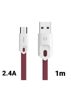 Cablu MicroUSB Mcdodo Gorgeous Red (1m, 2.4A max)