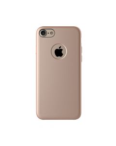 Carcasa iPhone 7/8/SE2020/SE2022 Mcdodo Magnetic Gold(textura fina, placuta metalica integrata)
