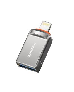 Mcdodo Adaptor OTG USB 3.0 la Lightning Dark Grey