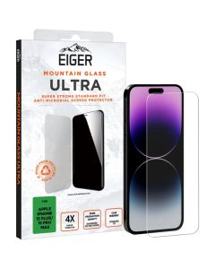 Eiger Folie Sticla Mountain Glass Ultra iPhone 15 Plus / 15 Pro Max Clear