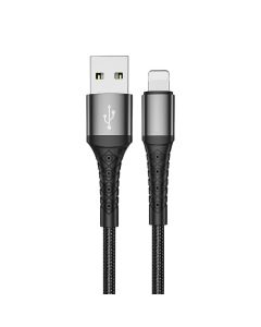 Prestico Cablu T20L USB la Lightning Fast Charger, 3.1A, 2m Negru