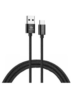Prestico Cablu D30C USB la Type-C Fast Charger, 2A, 3m Negru