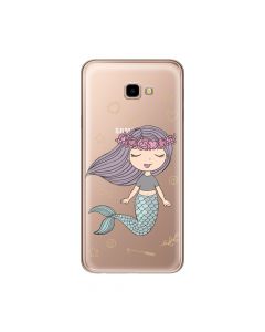Husa Samsung Galaxy J4 Plus Lemontti Silicon Art Little Mermaid