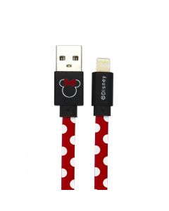 Cablu Disney USB Lightning Minnie Dots Red