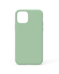 Husa iPhone 11 Pro Lemontti Liquid Silicon Light Green