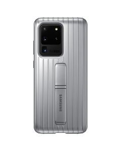 Husa Originala Samsung Galaxy S20 Ultra Protective Standing Silver