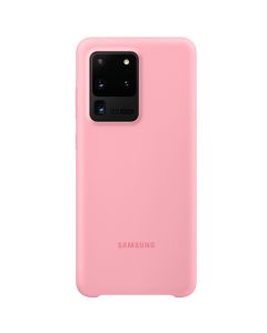Husa Originala Samsung Galaxy S20 Ultra Silicone Cover Pink