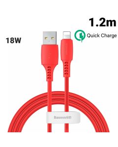 Cablu Lightning Baseus Colourful Red