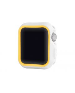 Case Apple Watch 4 44mm Devia Dazzle Series White & Yellow