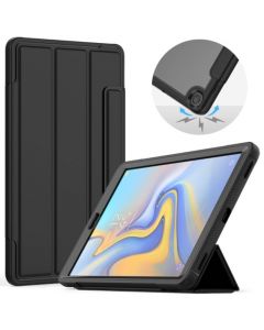 Husa Tableta Samsung Galaxy Tab A 2019 10.1 inch Lemontti Flip Smart Leather Case Black